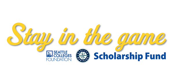 Stay in the Game Scholarship Fund lettering