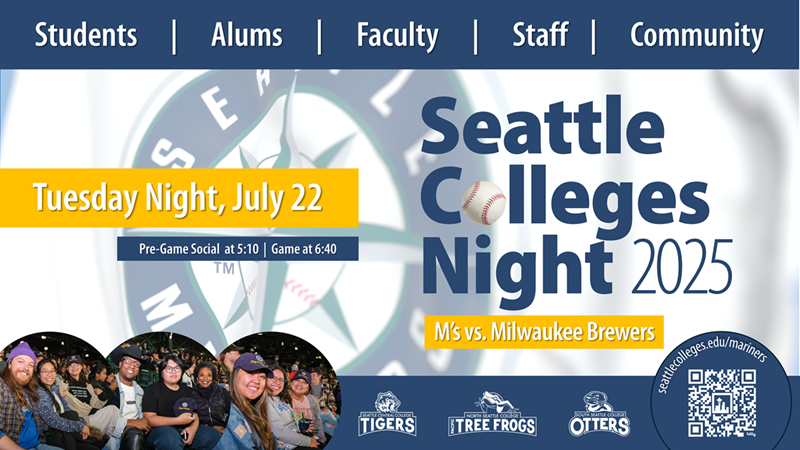 Seattle Colleges Night 2025 main banner