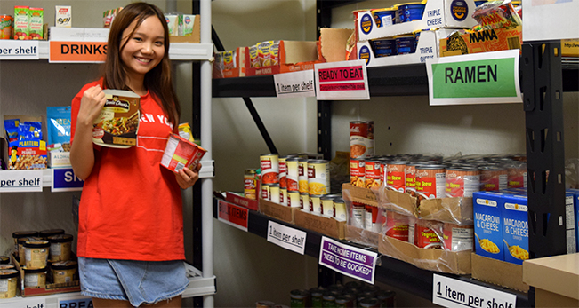 food pantry at south