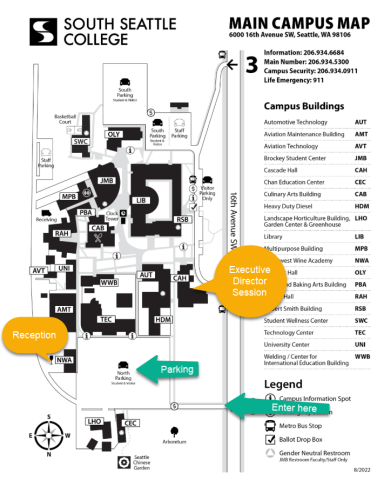 south seattle campus map